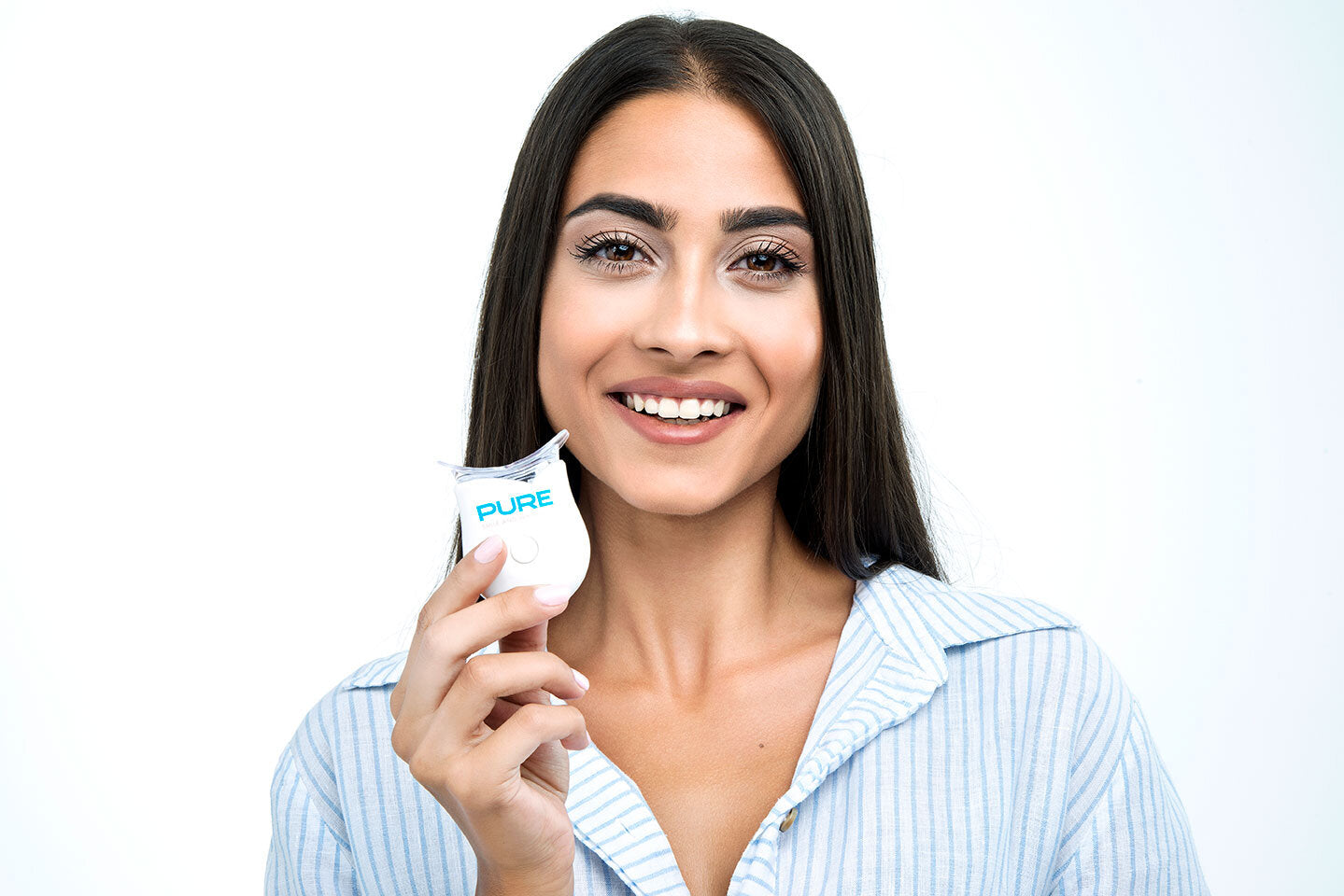 Двоен к-т избелваща система за зъби PURE 16% с LED лампи